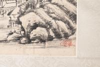 Two Chinese Hanging Scrolls Depicting Landscape