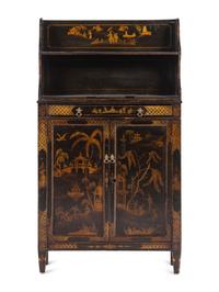 A Regency Chinoiserie Decorated Chiffonier