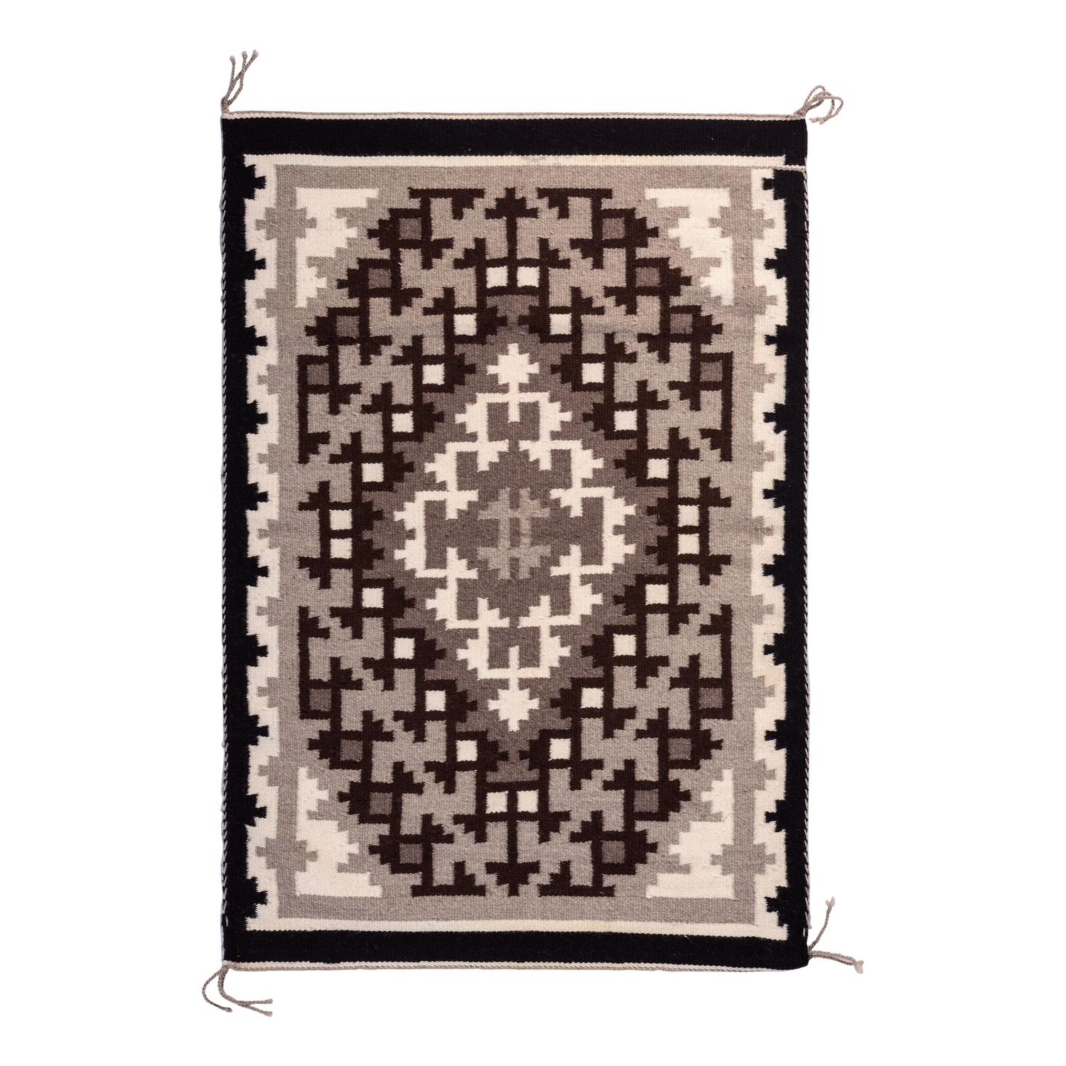 Navajo Two Grey Hills Weaving / Rug