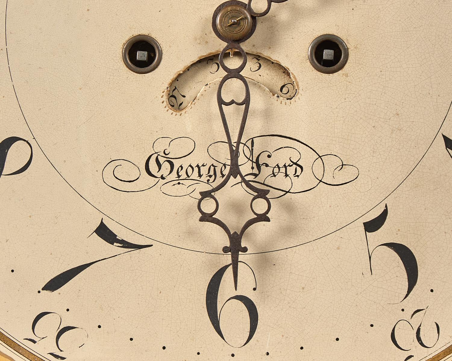 A Federal Cherry Tall Case Clock