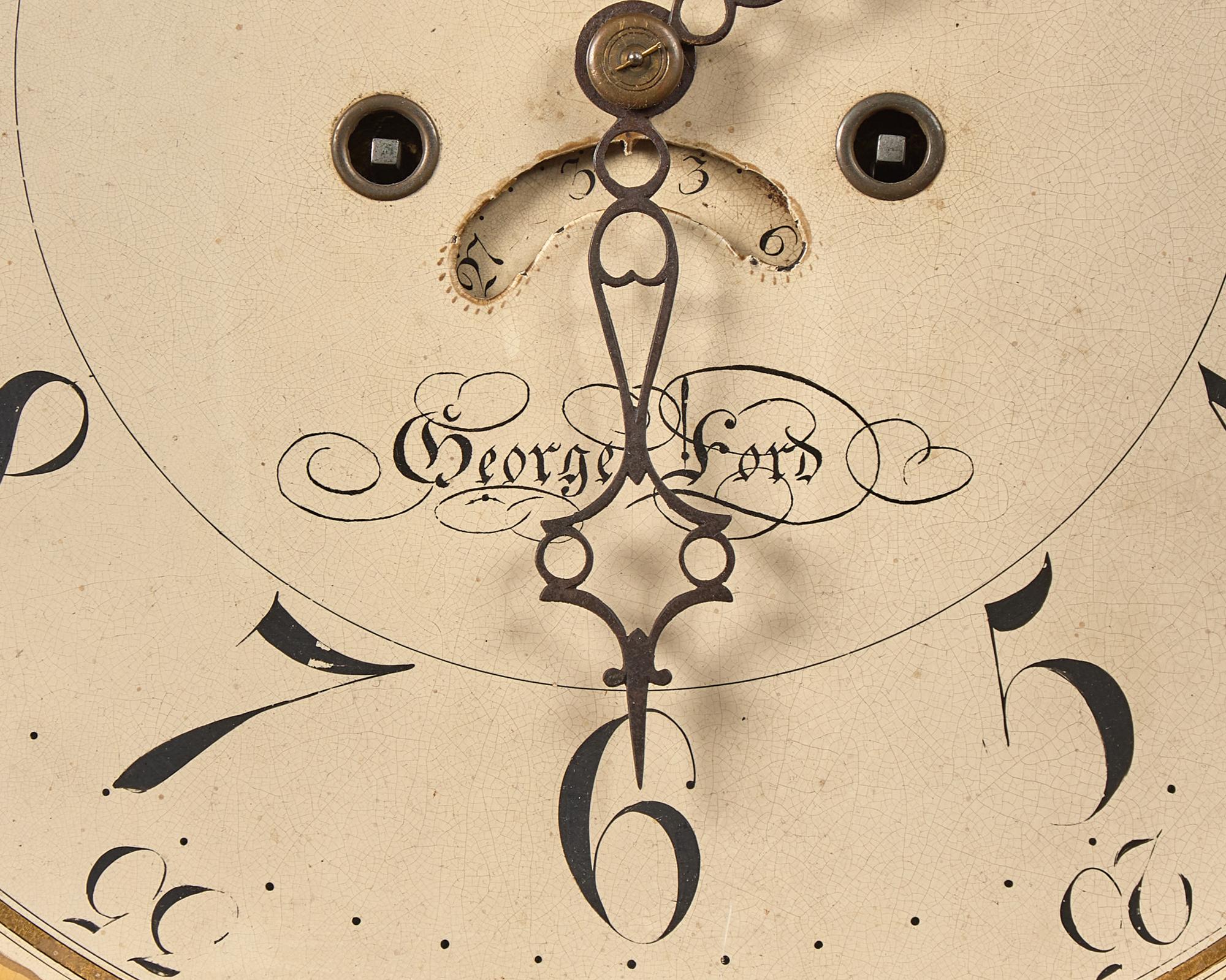 A Federal Cherry Tall Case Clock