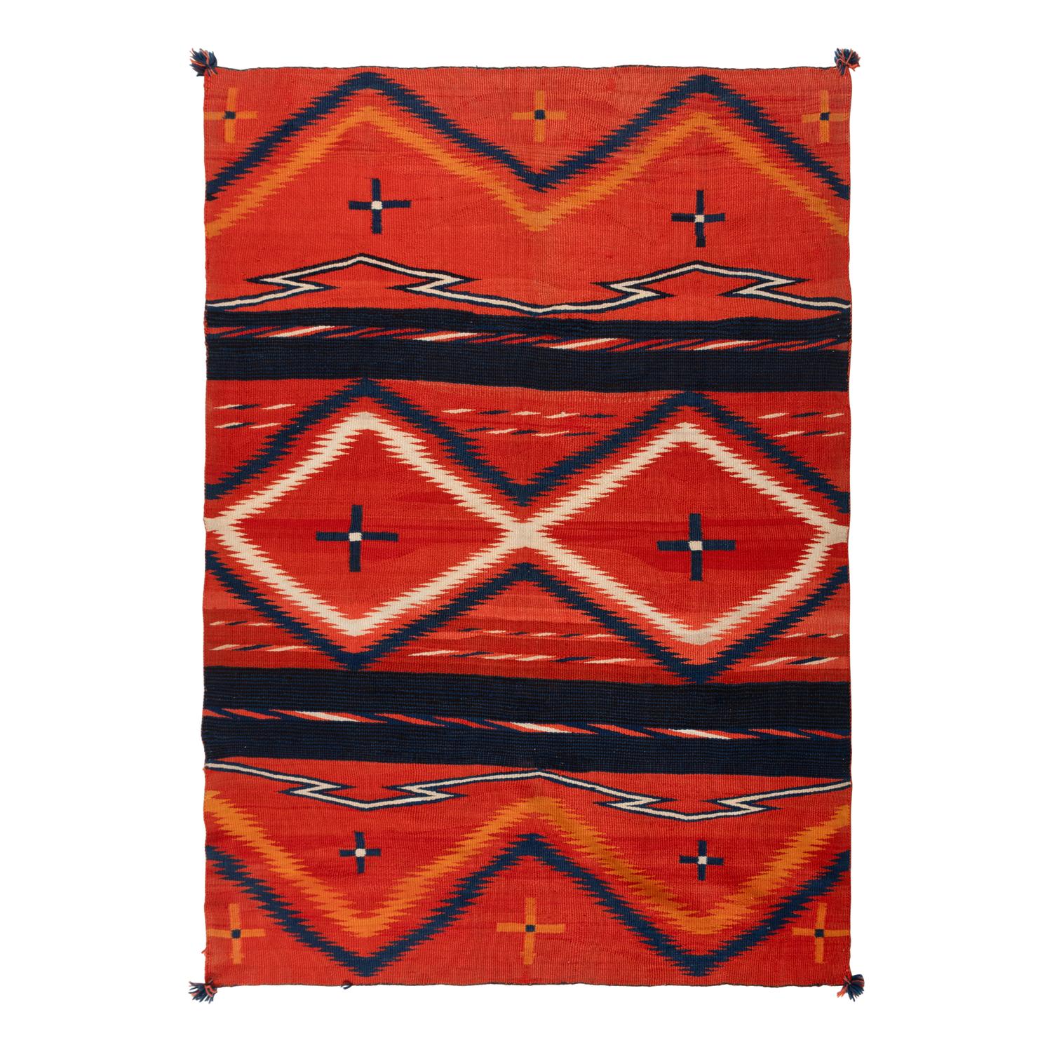 Navajo Late Classic Moki Serape [Rug]