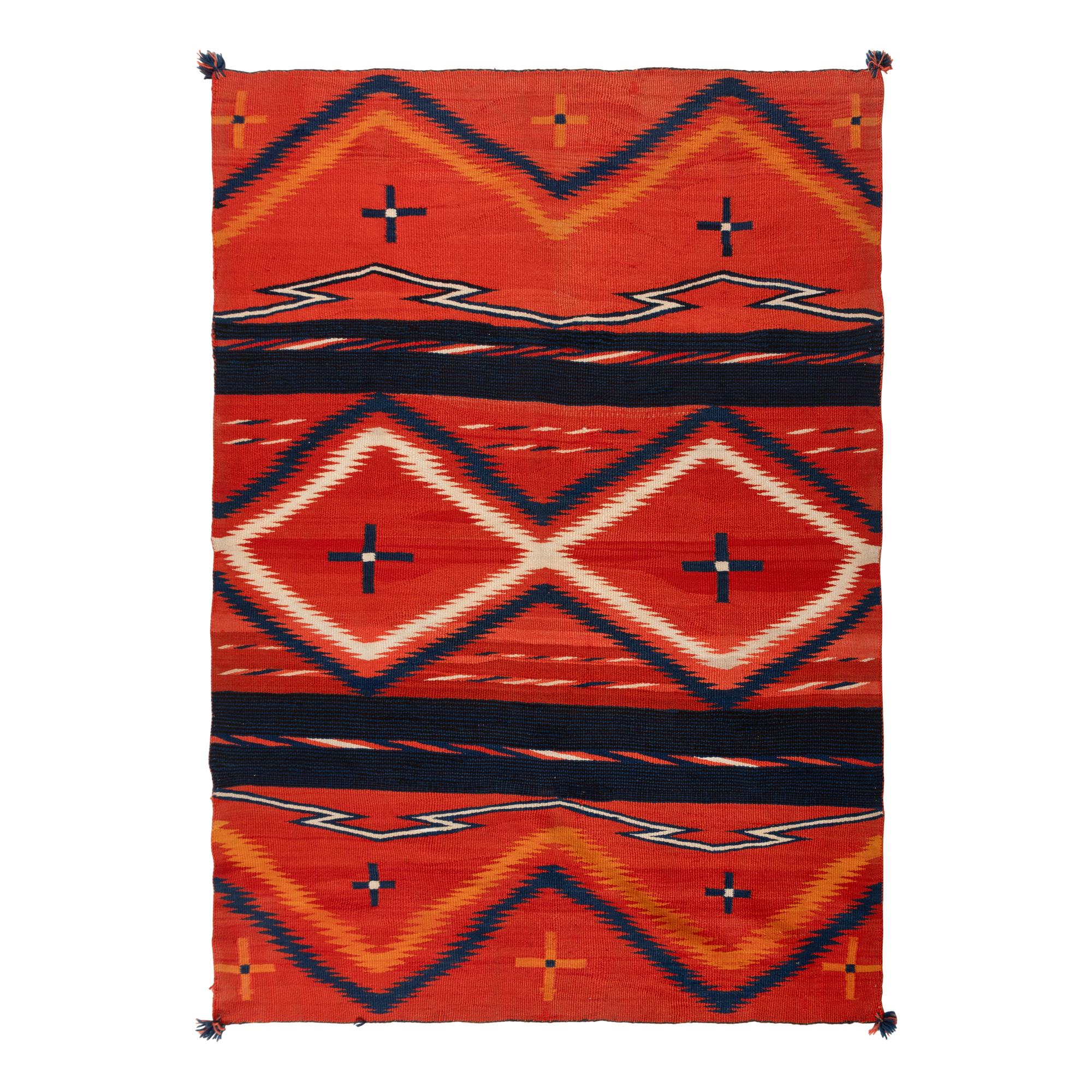 Navajo Late Classic Moki Serape [Rug]