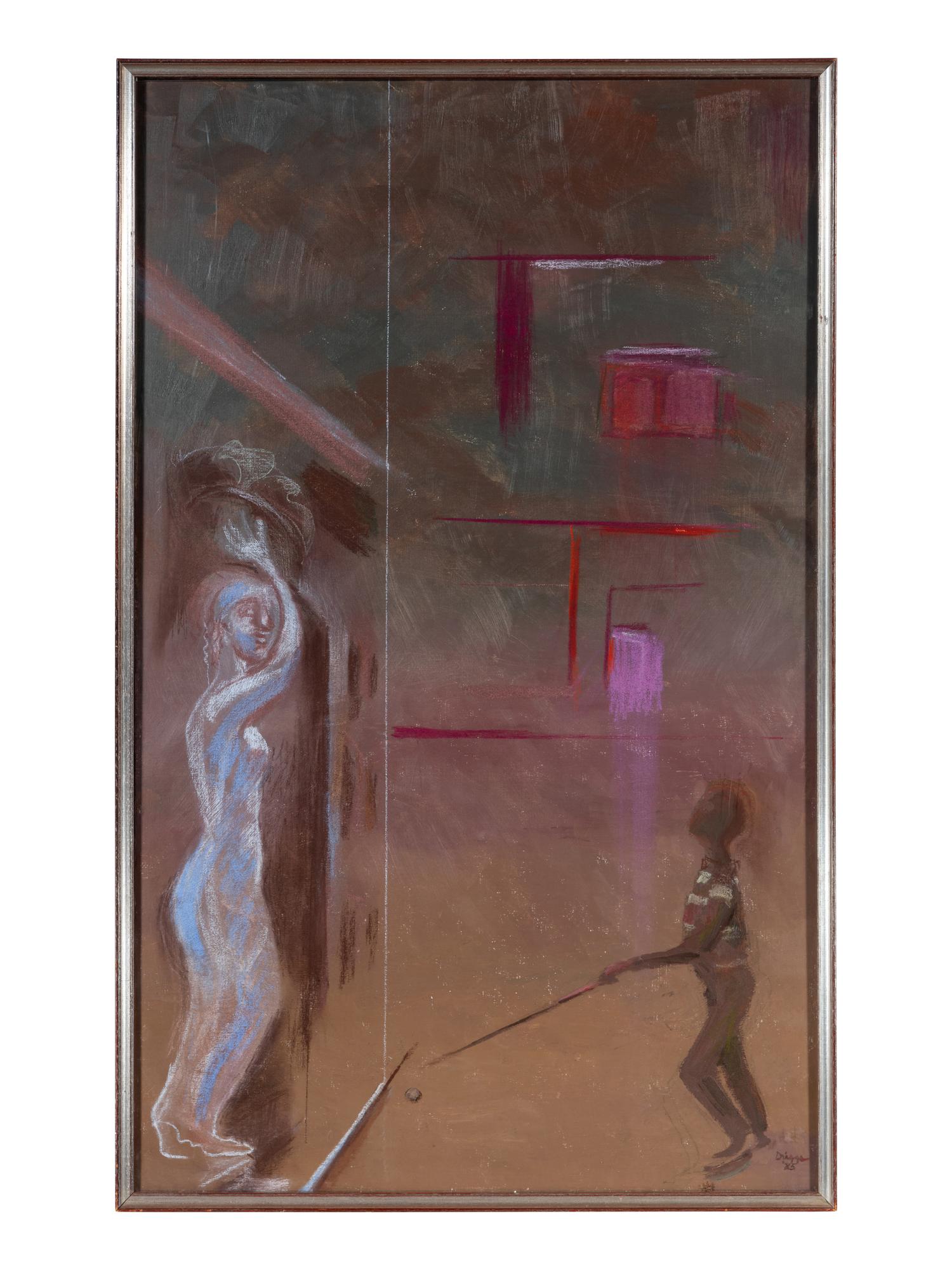 Caryatide and Stick Ball, 1985