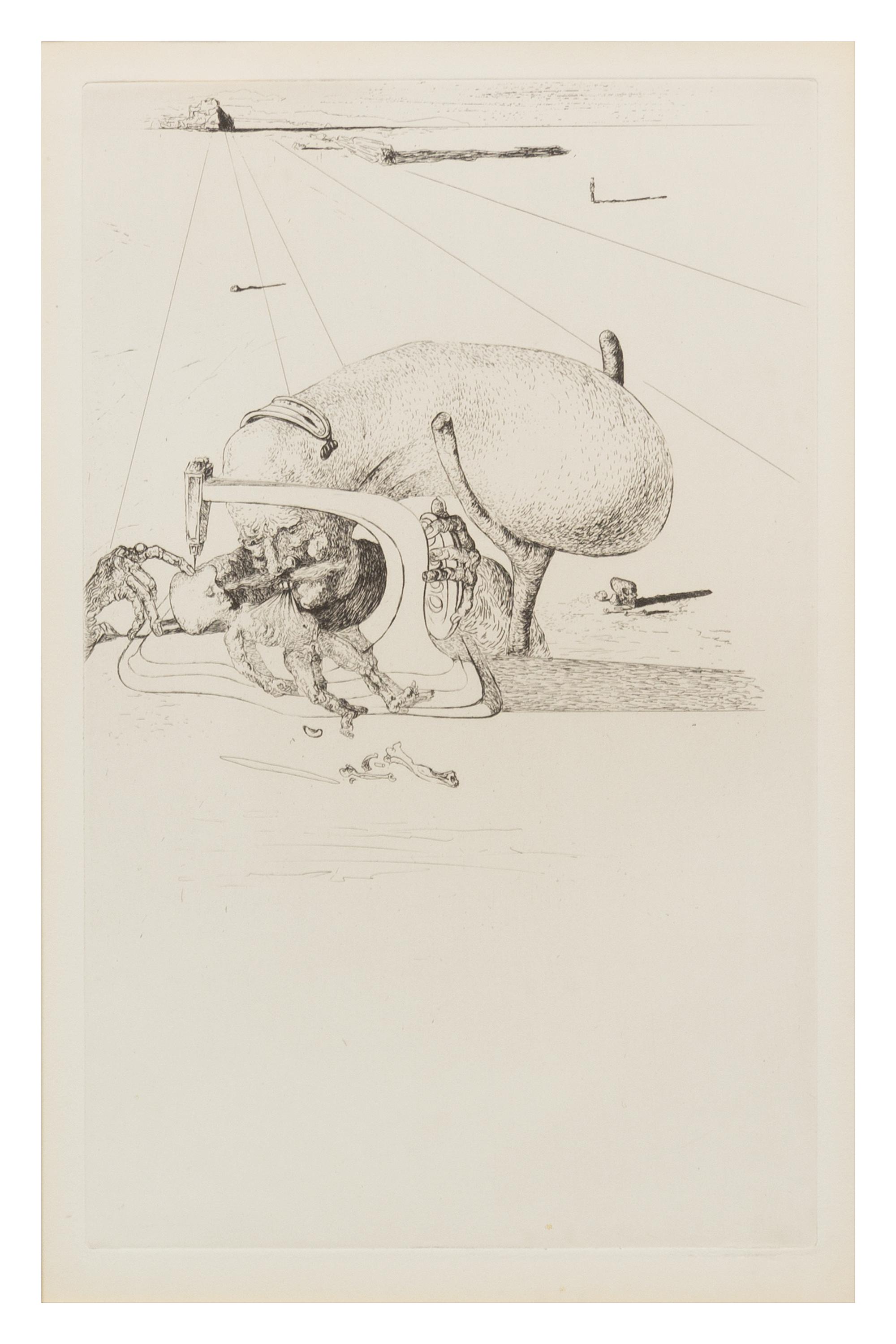 Salvador Dali, (Spanish, 1904-1989), from Les chants de Maldoror