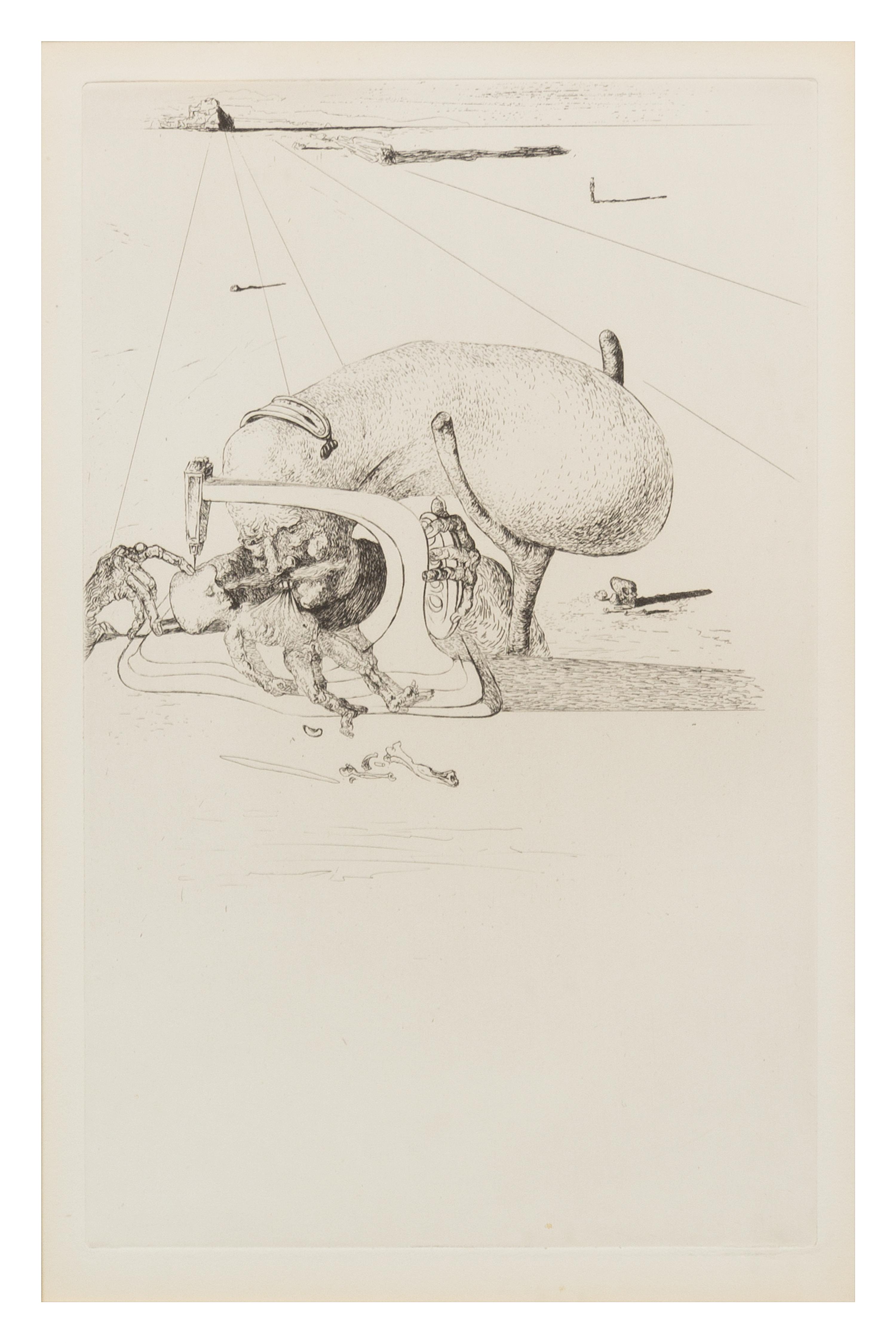 Salvador Dali, (Spanish, 1904-1989), from Les chants de Maldoror