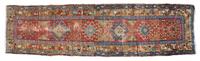 A Qashqai Style Persian Wool Runner 9 feet 7 inches x 2 feet 7 inches.
