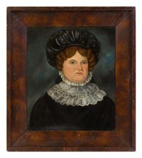 Artist Unknown, (American/British, 19th Century), Portraits of a Mother, Father and Children (four works)