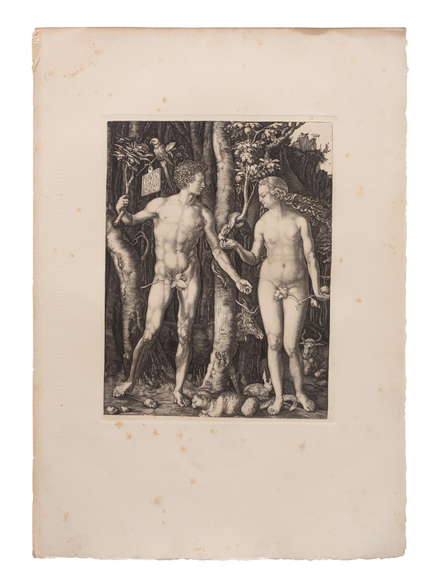 Five 19th Century Engravings After Albrecht Durer, German 1471-1528
