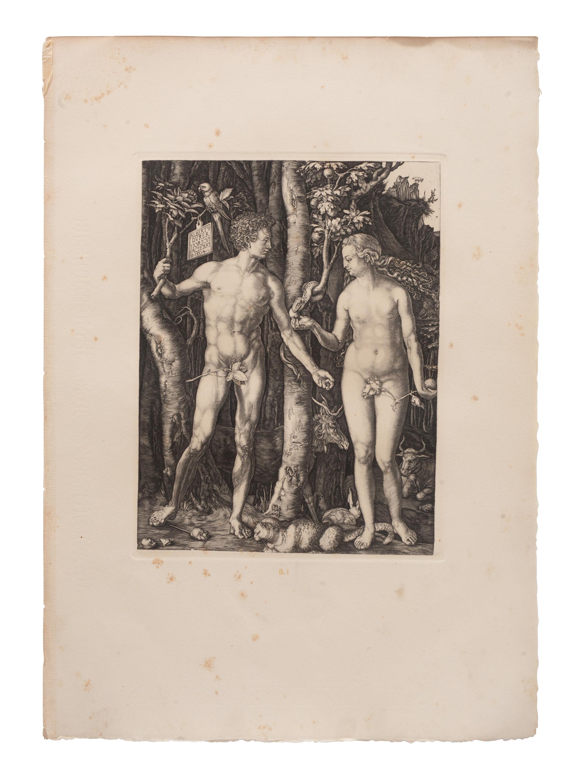 Five 19th Century Engravings After Albrecht Durer, German 1471-1528