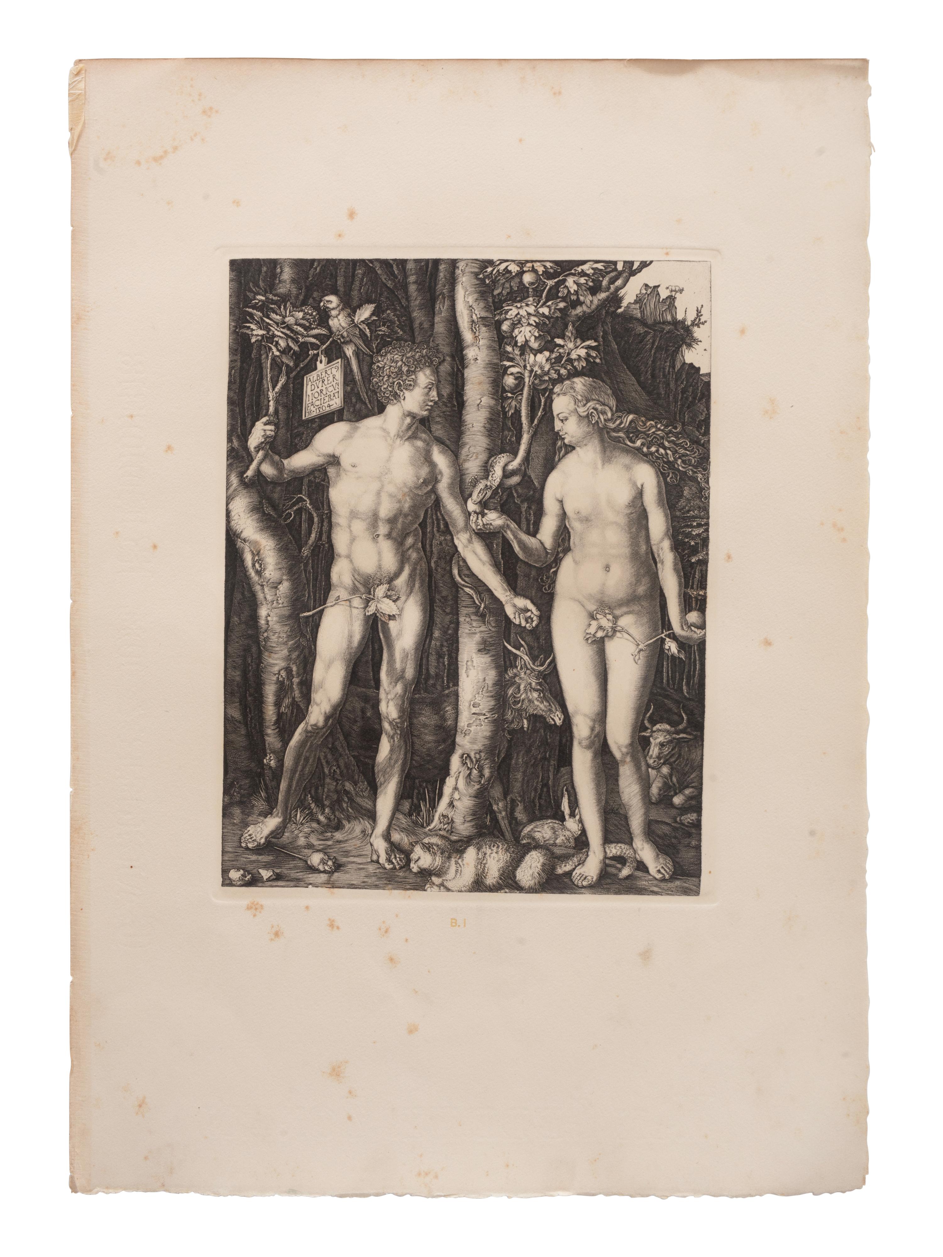 Five 19th Century Engravings After Albrecht Durer, German 1471-1528