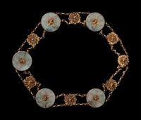 Six Chinese Hardstone Jewelry Articles