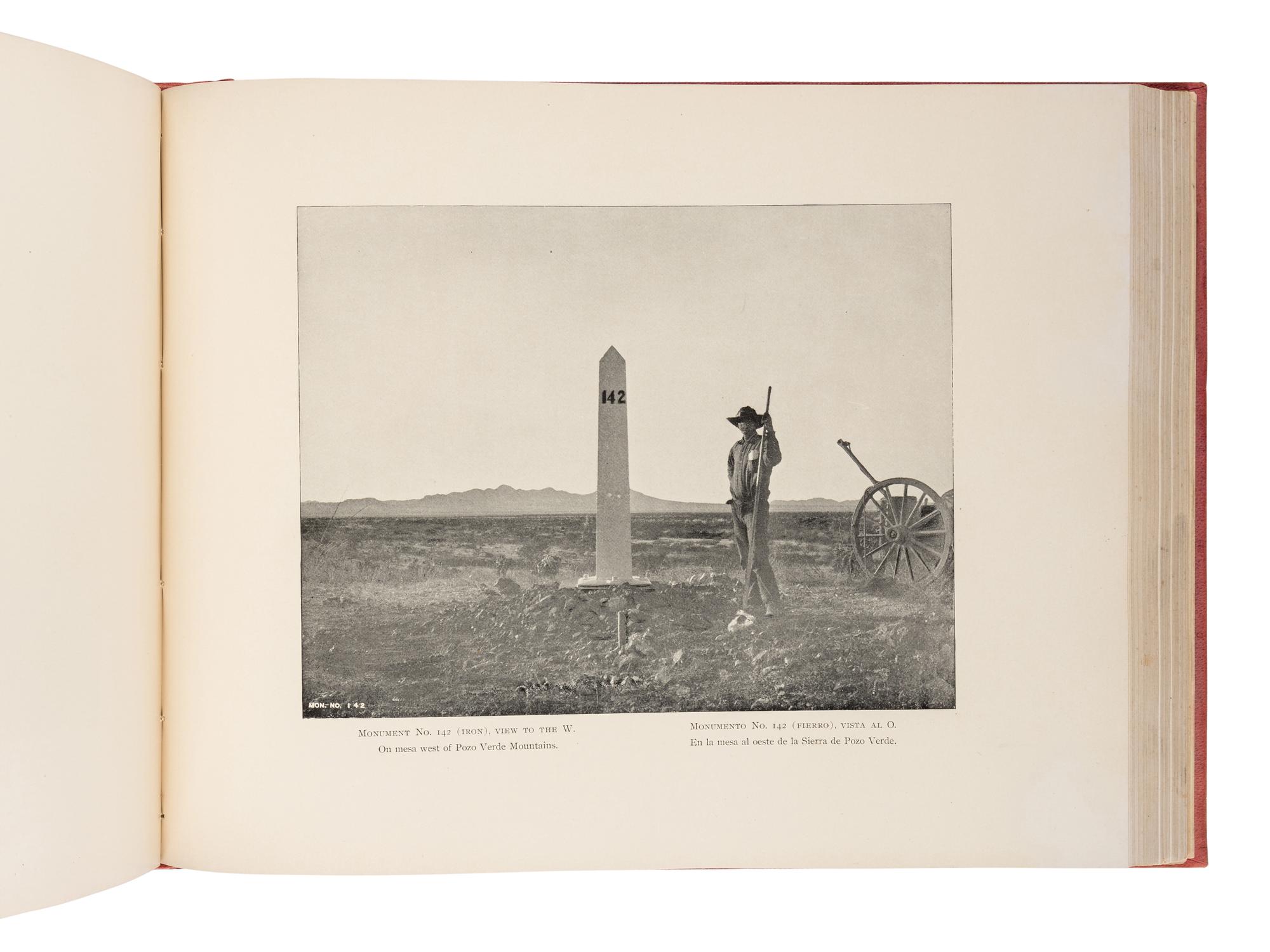 [INTERNATIONAL BOUNDARY COMMISSION]. Report of the Boundary Commission Upon the Survey and Re-Marking of the Boundary Between the United States and Mexico West of the Rio Grande , 1891-1896. Washington: Government Printing Office, 1898.