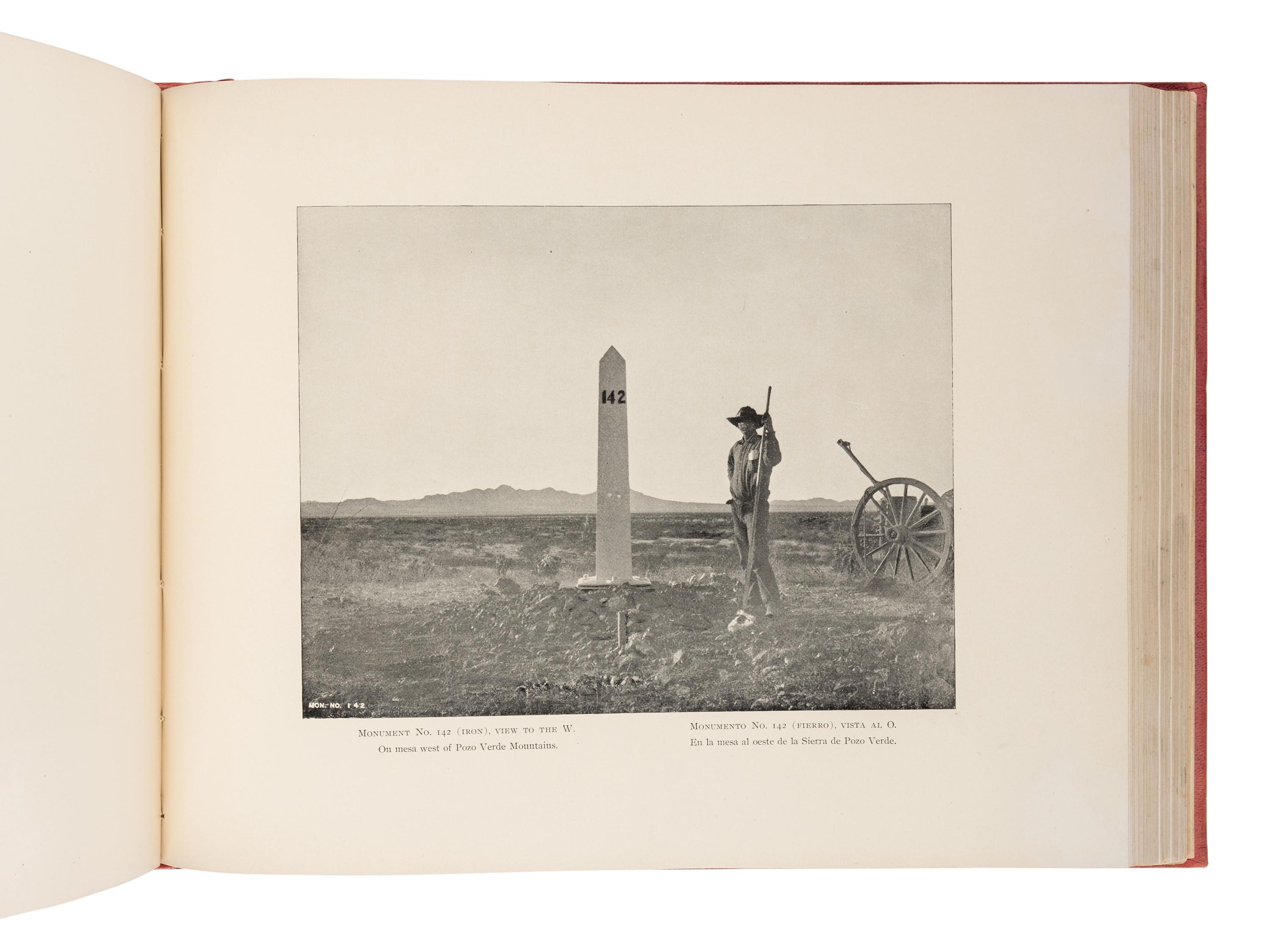 [INTERNATIONAL BOUNDARY COMMISSION]. Report of the Boundary Commission Upon the Survey and Re-Marking of the Boundary Between the United States and Mexico West of the Rio Grande , 1891-1896. Washington: Government Printing Office, 1898.