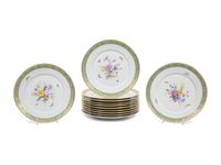 A Set of Twelve Berlin (K.P.M.) Porcelain Chargers