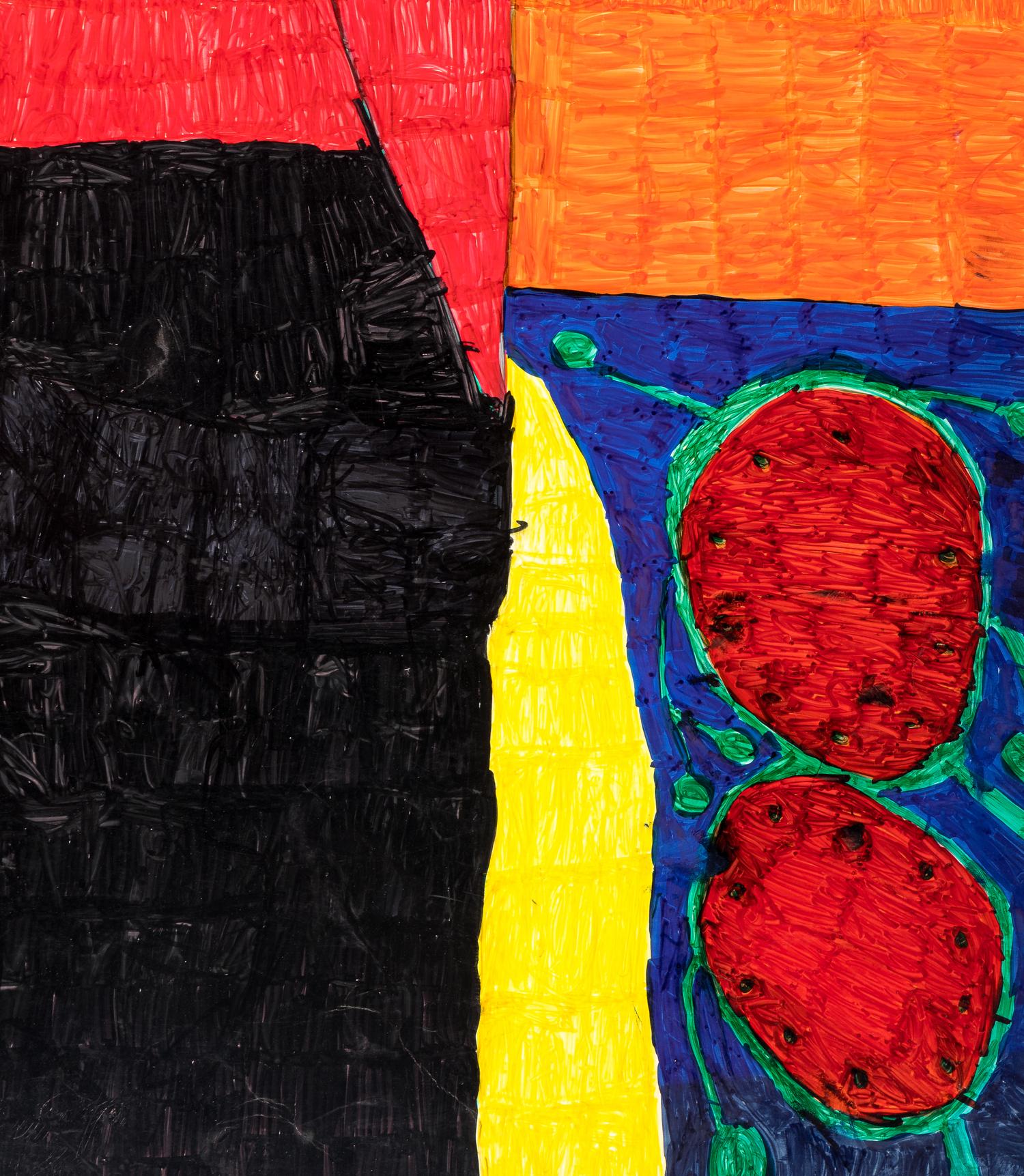 Untitled (Prehistoric Animals), Untitled (Prehistoric Enviornment) and Untitled (Prehistoric Enviornment) (three works)
