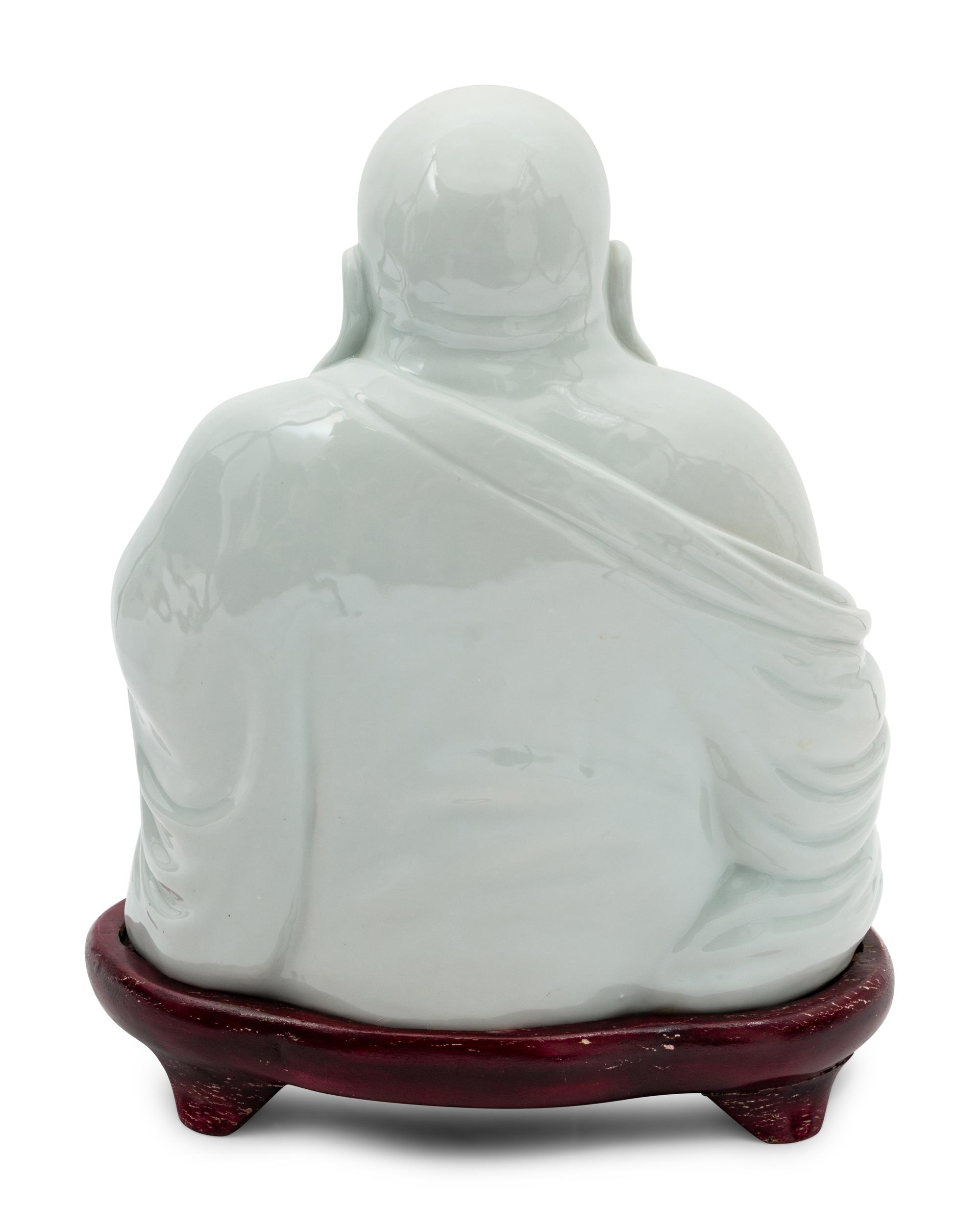 A Blanc De Chine Seated Buddha