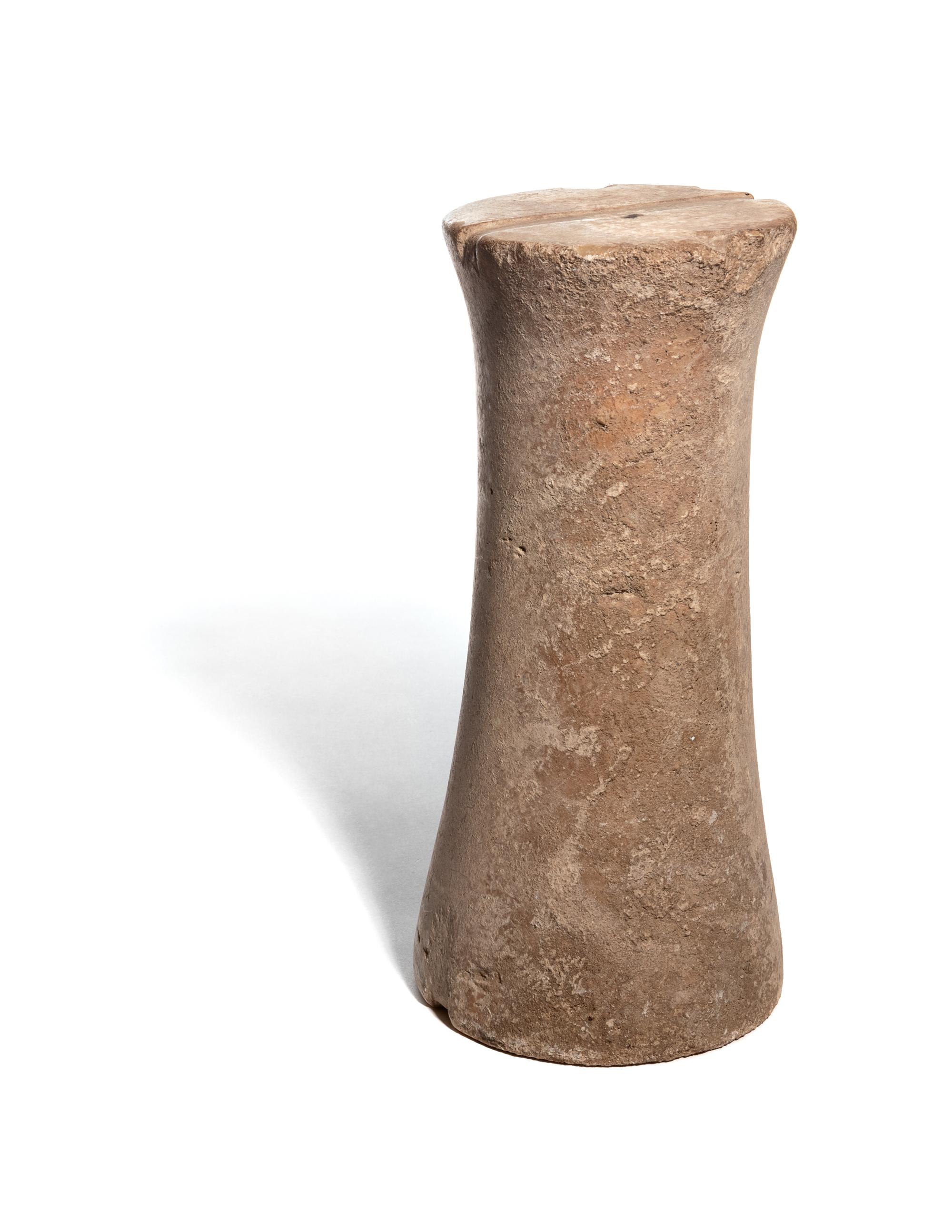 A Bactrian Calcite Columnar Ritual Object