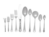 An American Silver Flatware Service