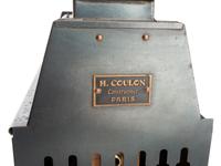 [EARLY PHOTOGRAPHY - MAGIC LANTERN]. A French magic lantern by H. Coulon, with accessories.