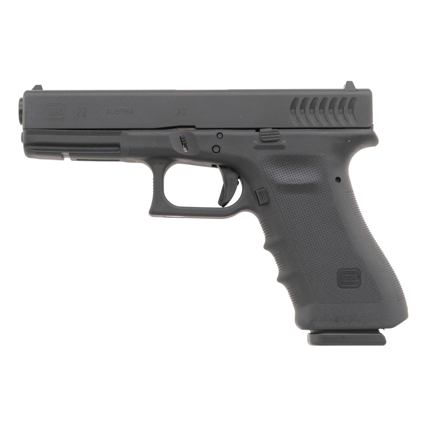 *Glock 22 Gen 3 with RTF2 Grips in Case with Accessories