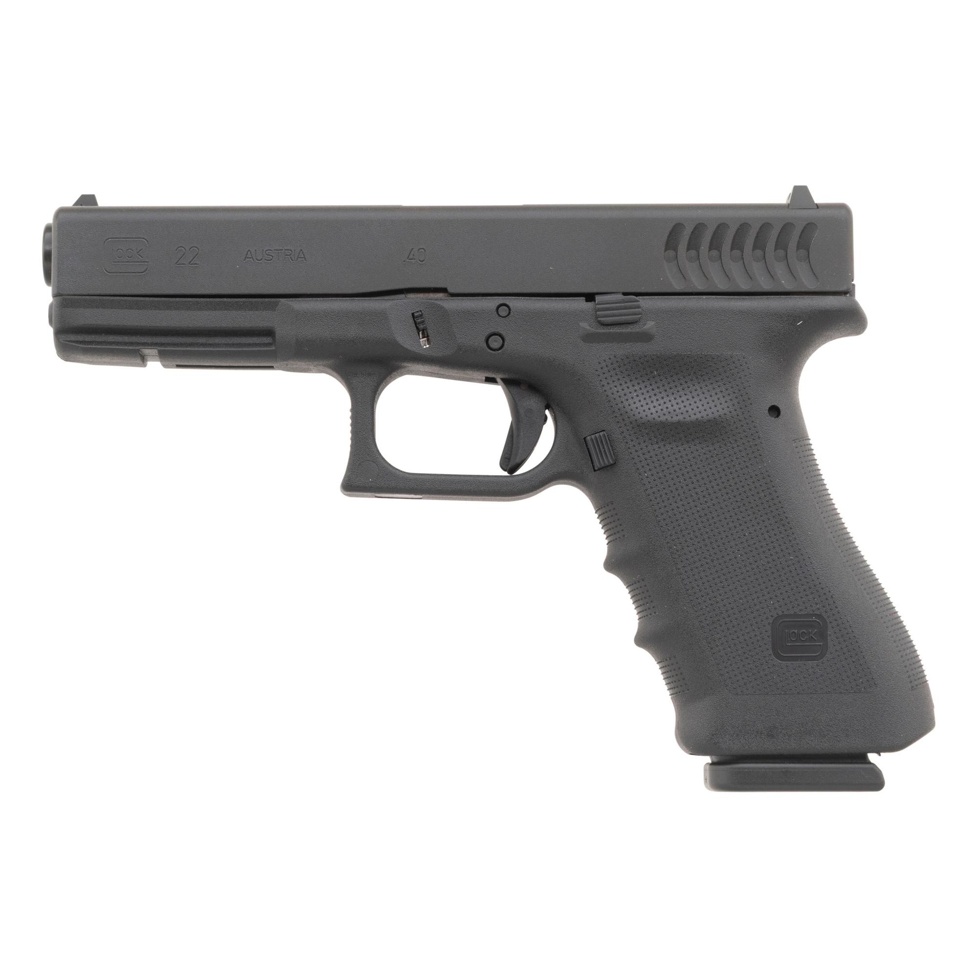 *Glock 22 Gen 3 with RTF2 Grips in Case with Accessories