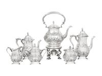 An American Silver Seven-Piece Tea and Coffee Service