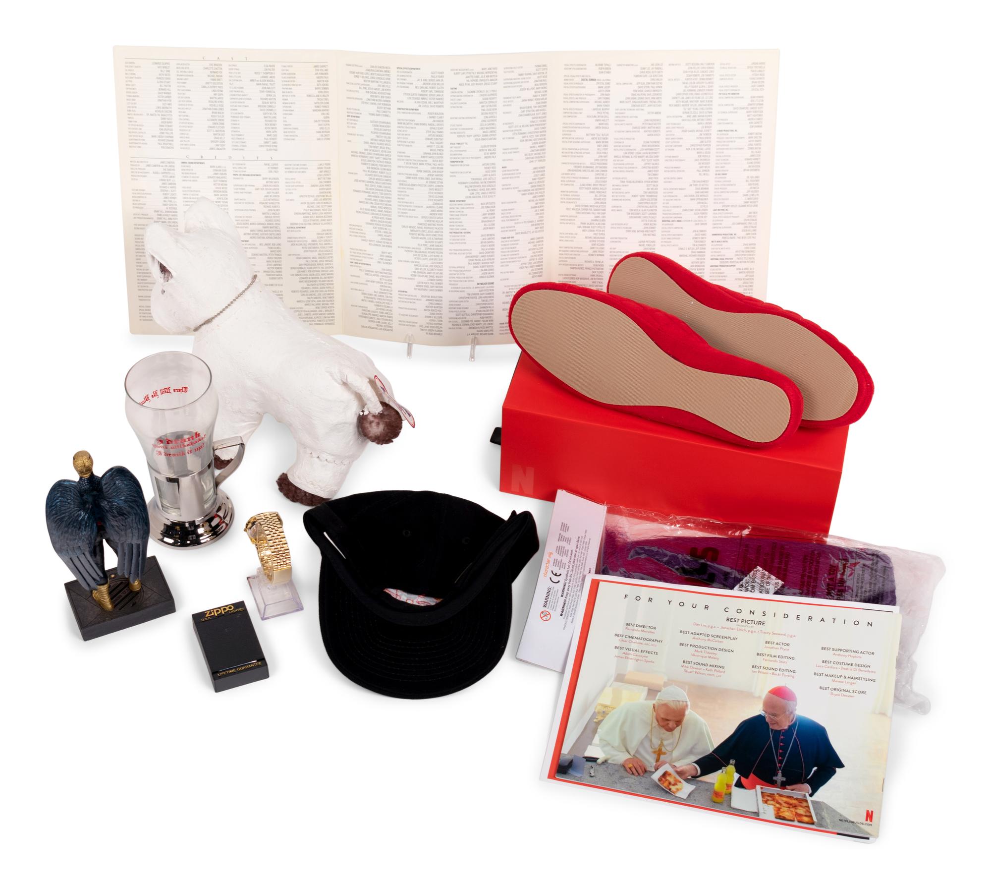 (Film memorabilia) A group of Memorabilia items from 10 films, comprising: