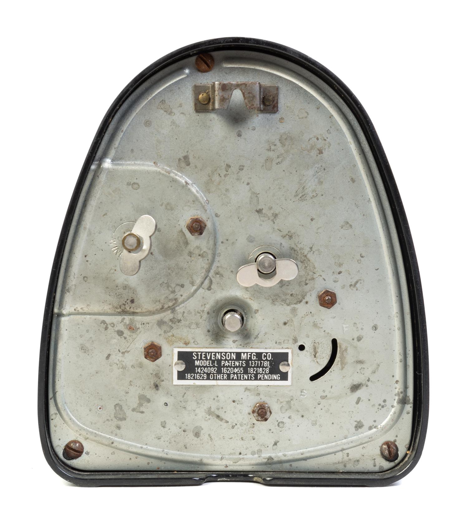 Isamu Noguchi (American, 1904-1988), STEVENSON MFG. Co., CIRCA 1932, Hawkeye Measured Time Clock