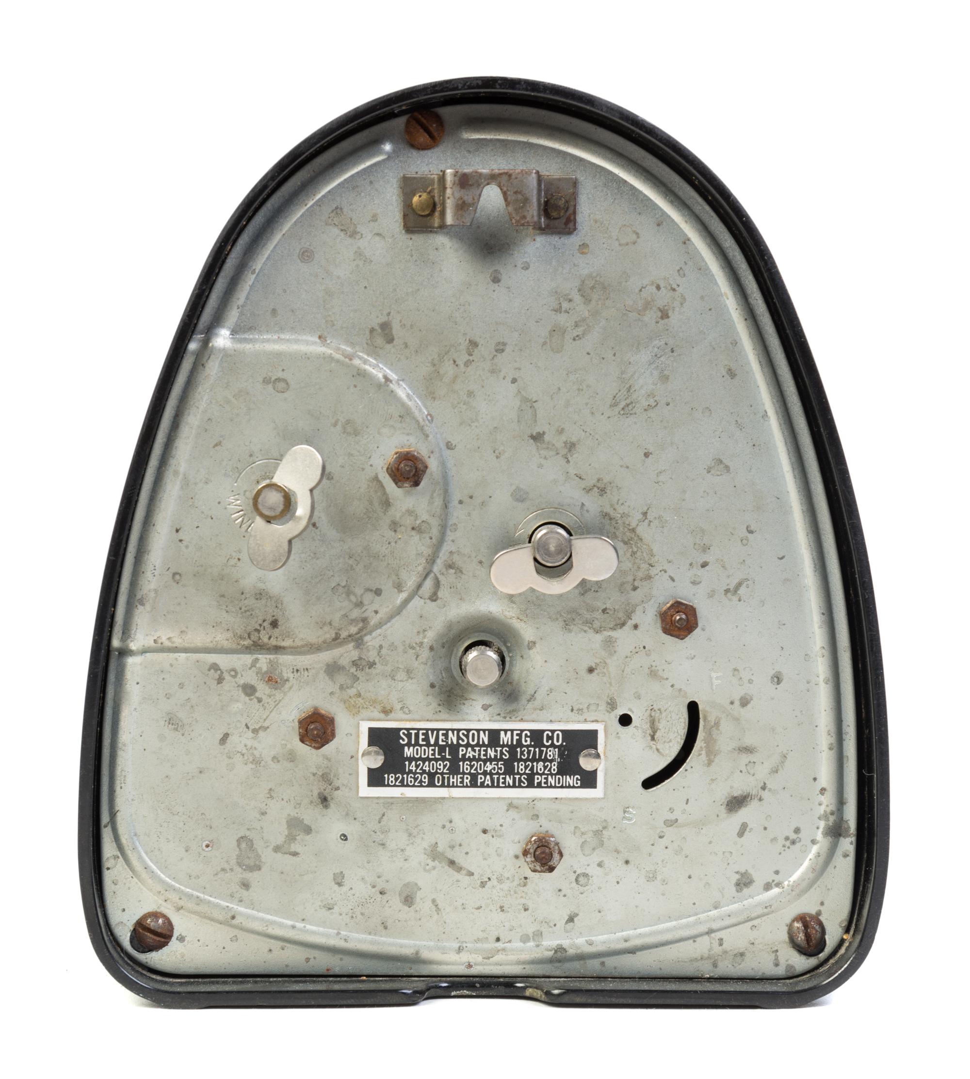 Isamu Noguchi (American, 1904-1988), STEVENSON MFG. Co., CIRCA 1932, Hawkeye Measured Time Clock