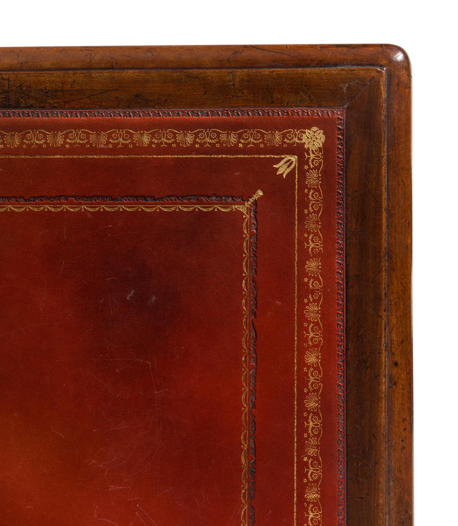 A Regency Mahogany Partner's Desk