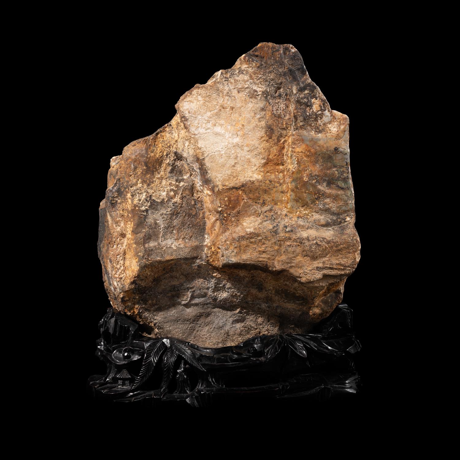 A Chinese Scholar's Rock, 20th Century 近代 賞石一座