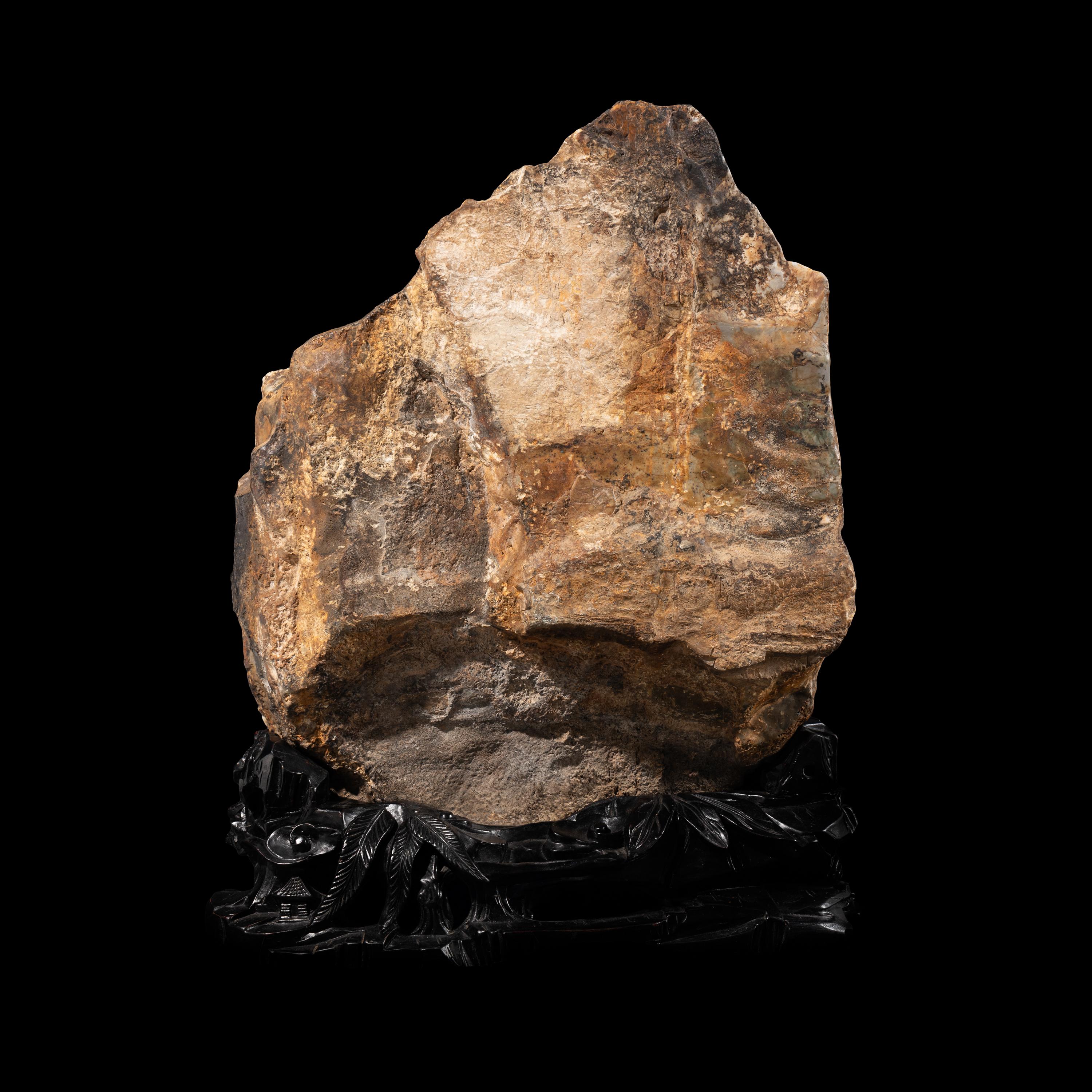A Chinese Scholar's Rock, 20th Century 近代 賞石一座