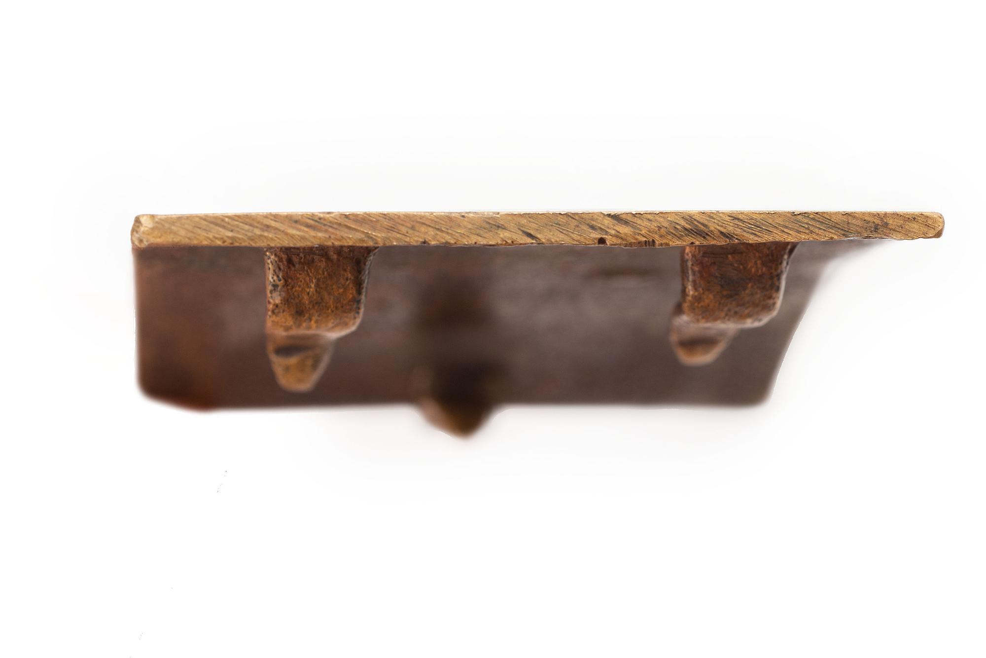 Confederate "Virginia Style" Rectangular CSA Plate - Similar to Mullinax #102