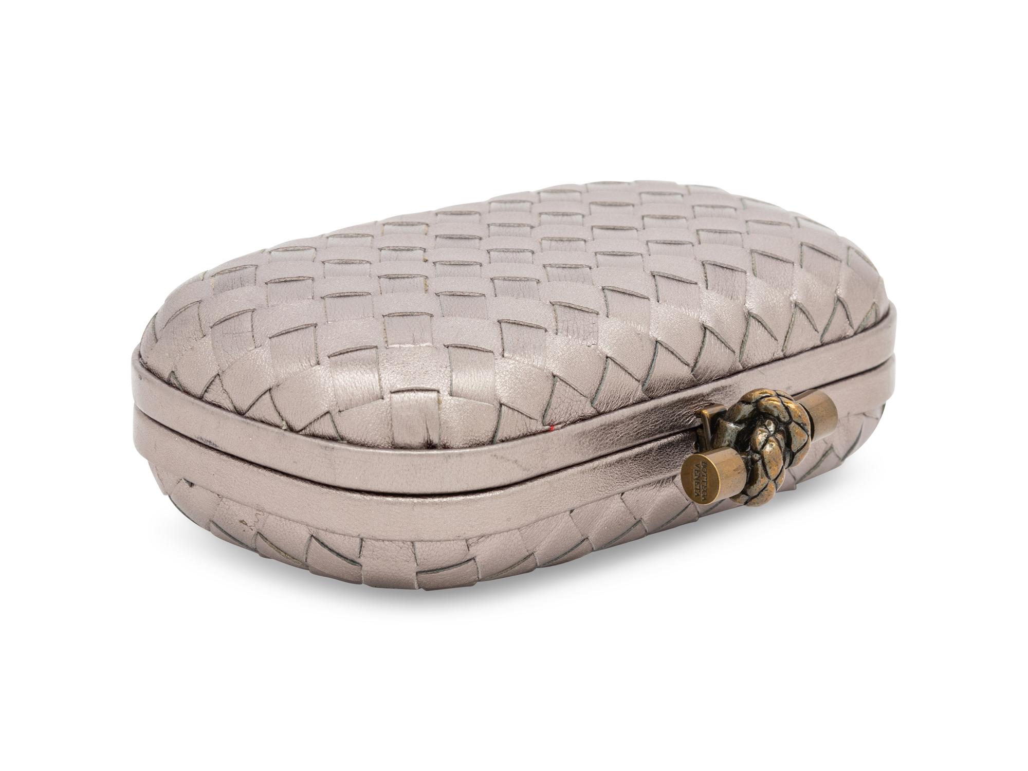 BOTTEGA VENETA, INTRECCIATO KNOT CLUTCH