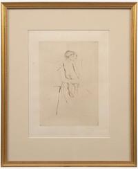 Mary Cassatt (American, 1844-1926) - Baby’s Back