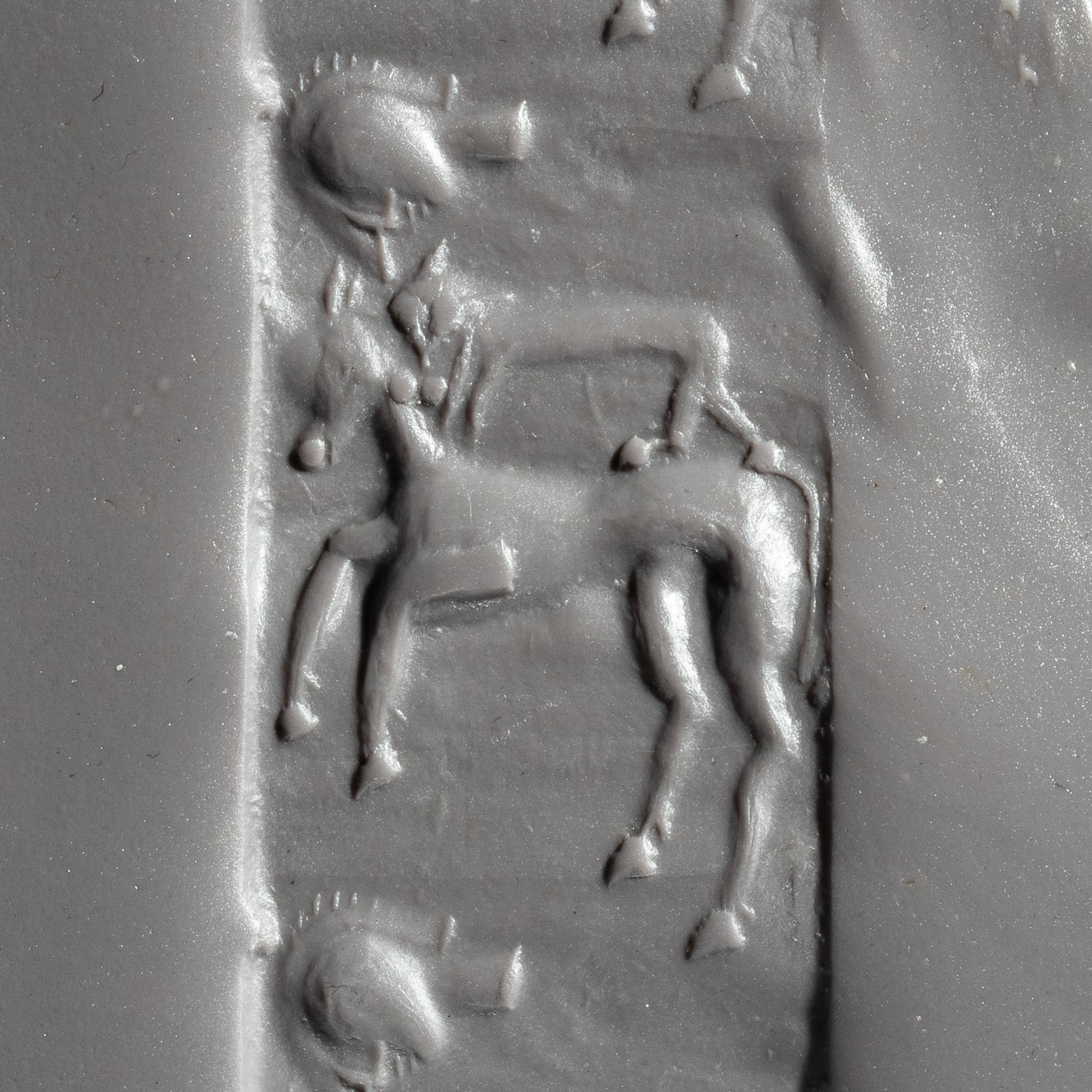 Nine Near Eastern Stone Cylinder Seals