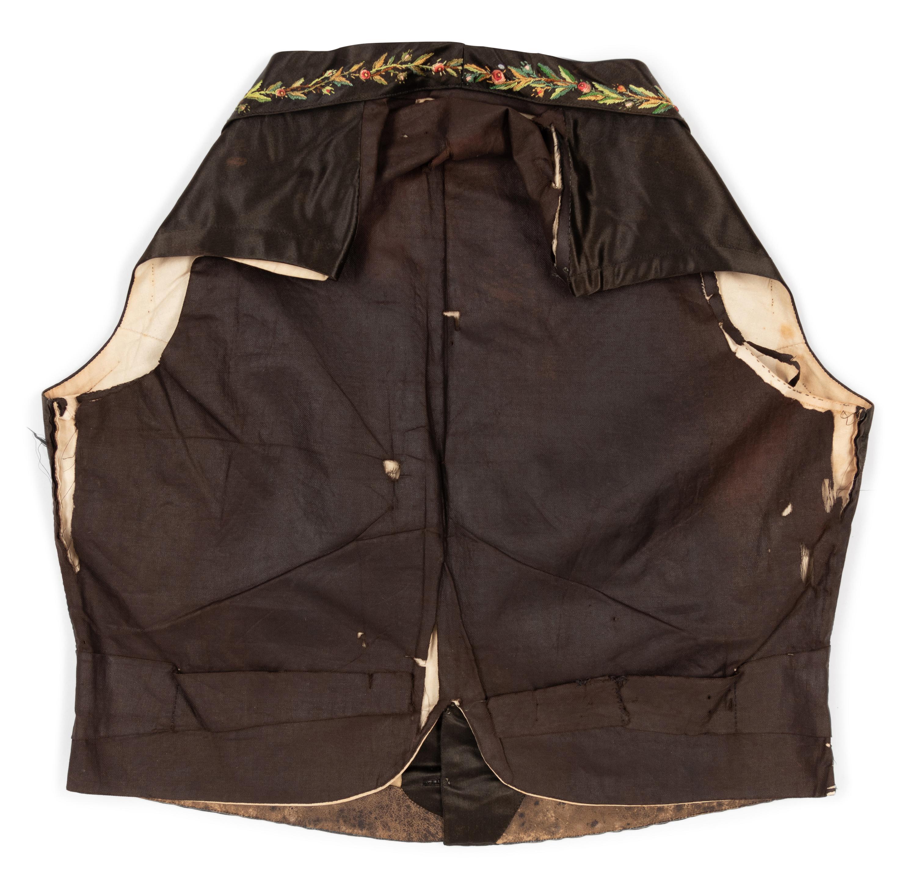 Four Men's 19th Century Waistcoats/Vests, 1840-1900