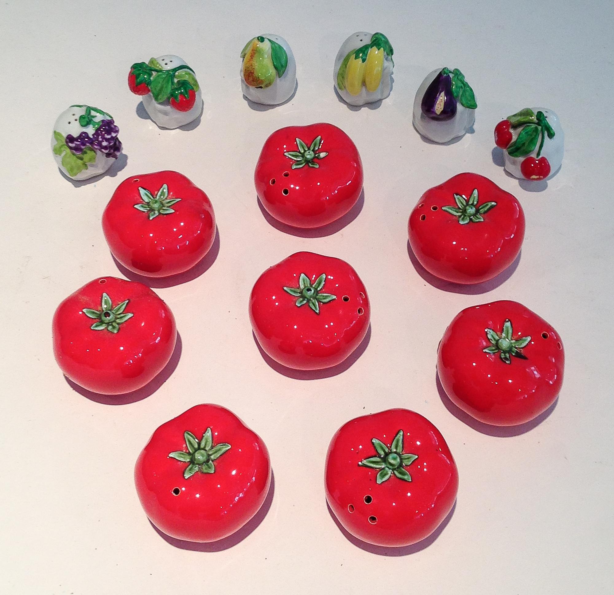 A Collection of Salt and Pepper Shakers