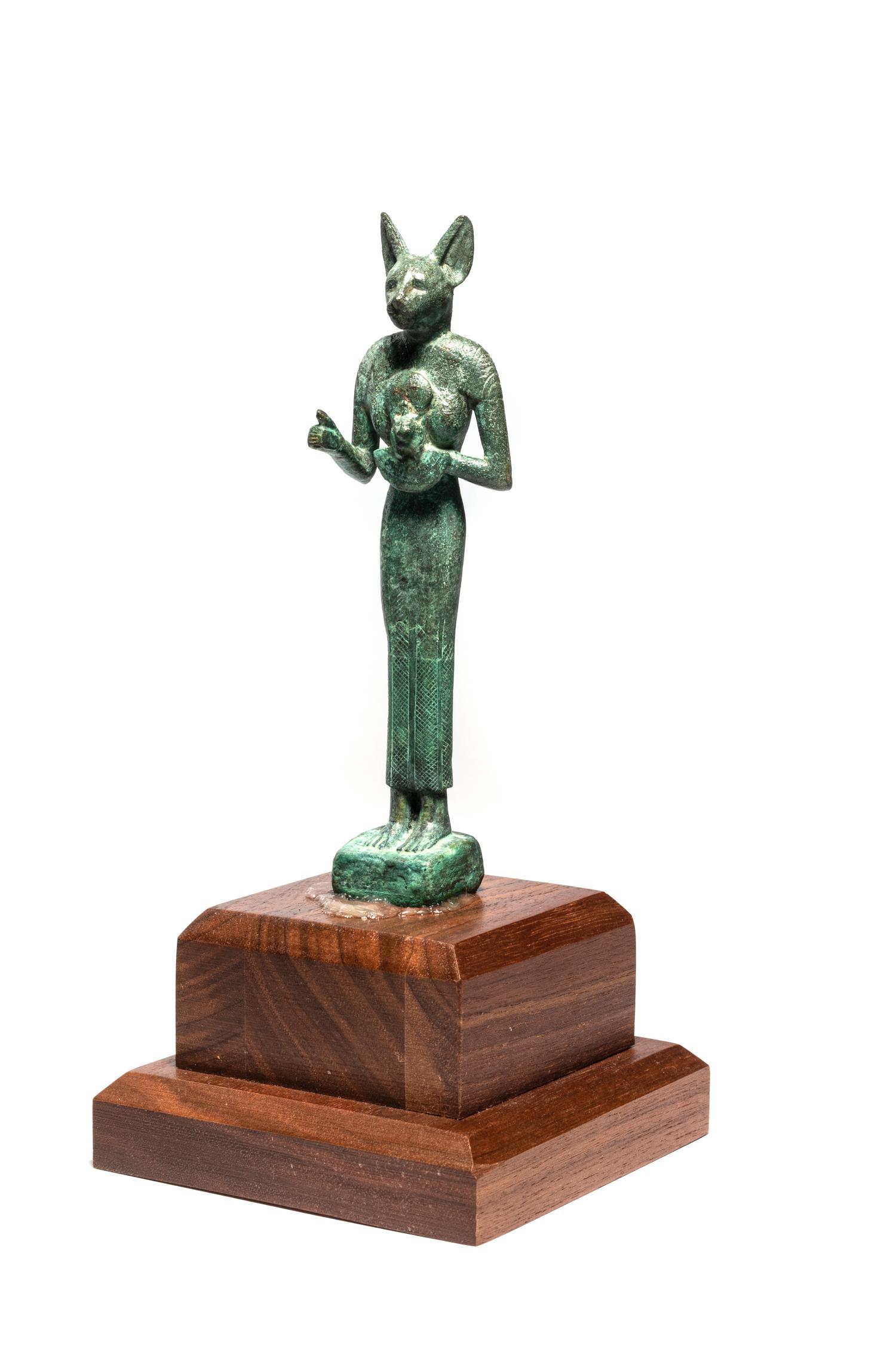 An Egyptian Bronze Bastet