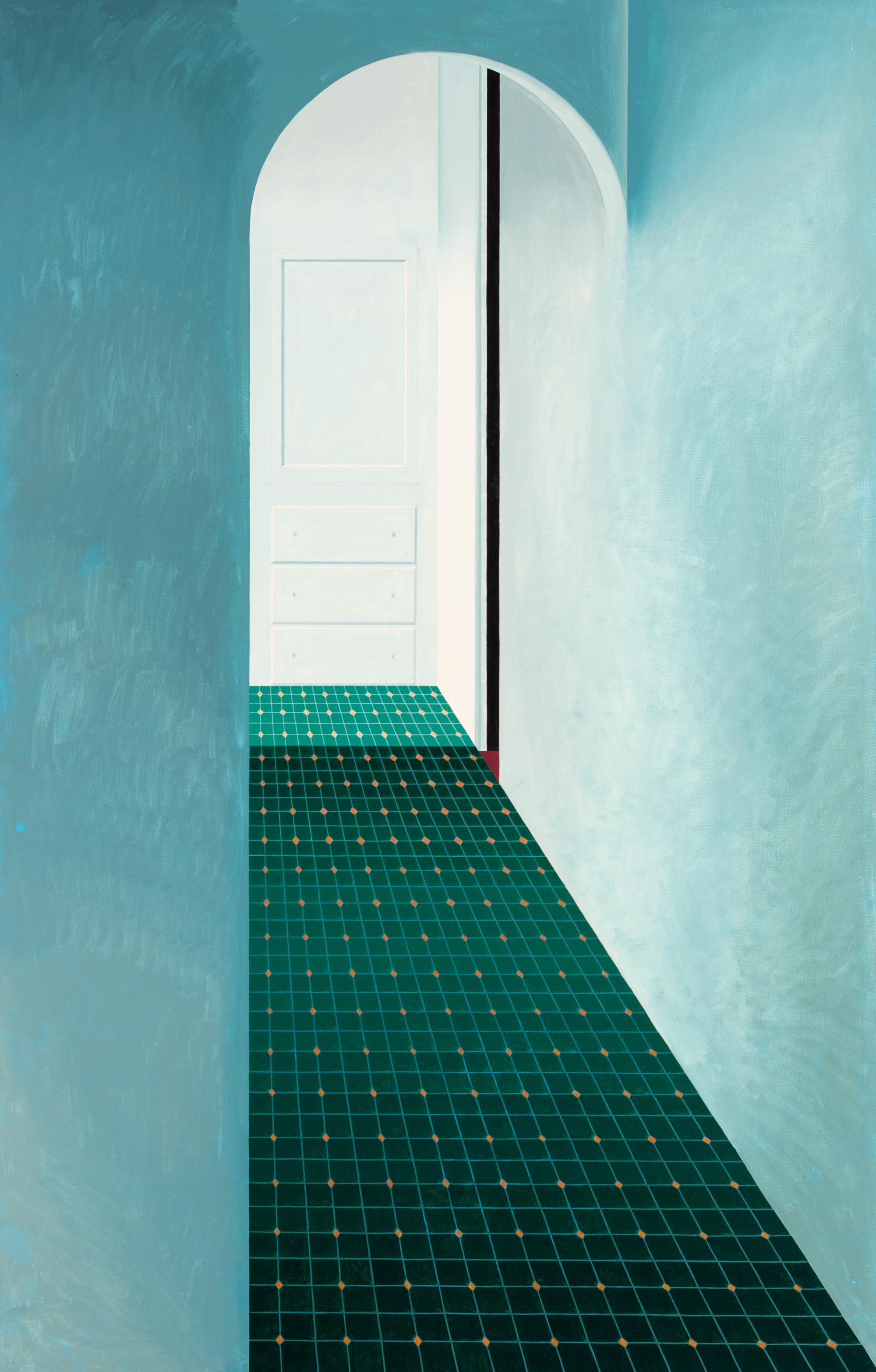 Untitled (Tiled Hallway)