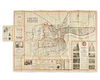 [MAPS & ATLASES]. City Directory Map of Shanghai. Shanghai: The Oriental Press, n.d. [ca 1930s].