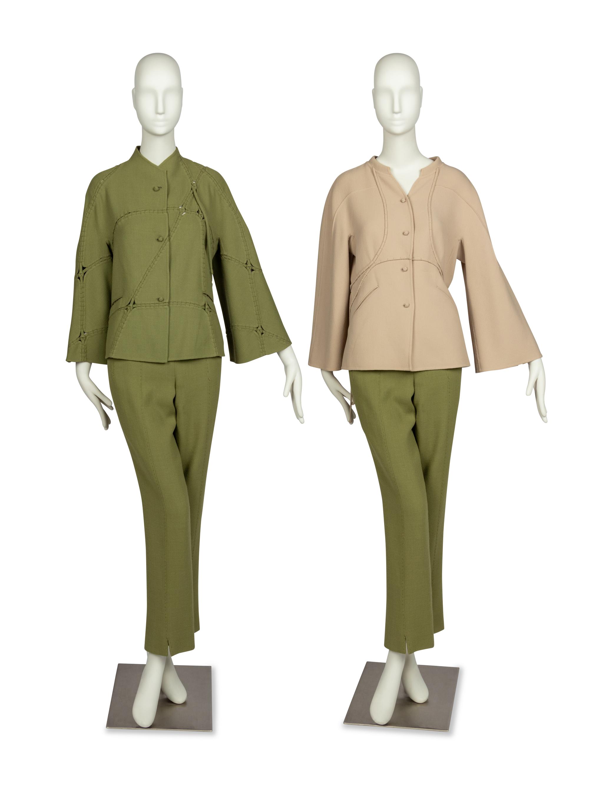 Three Ralph Rucci Items: Two Jackets, One Pant