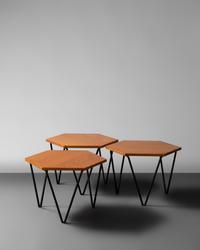 Set of Five Low Tables, ISA Bergamo, Italy