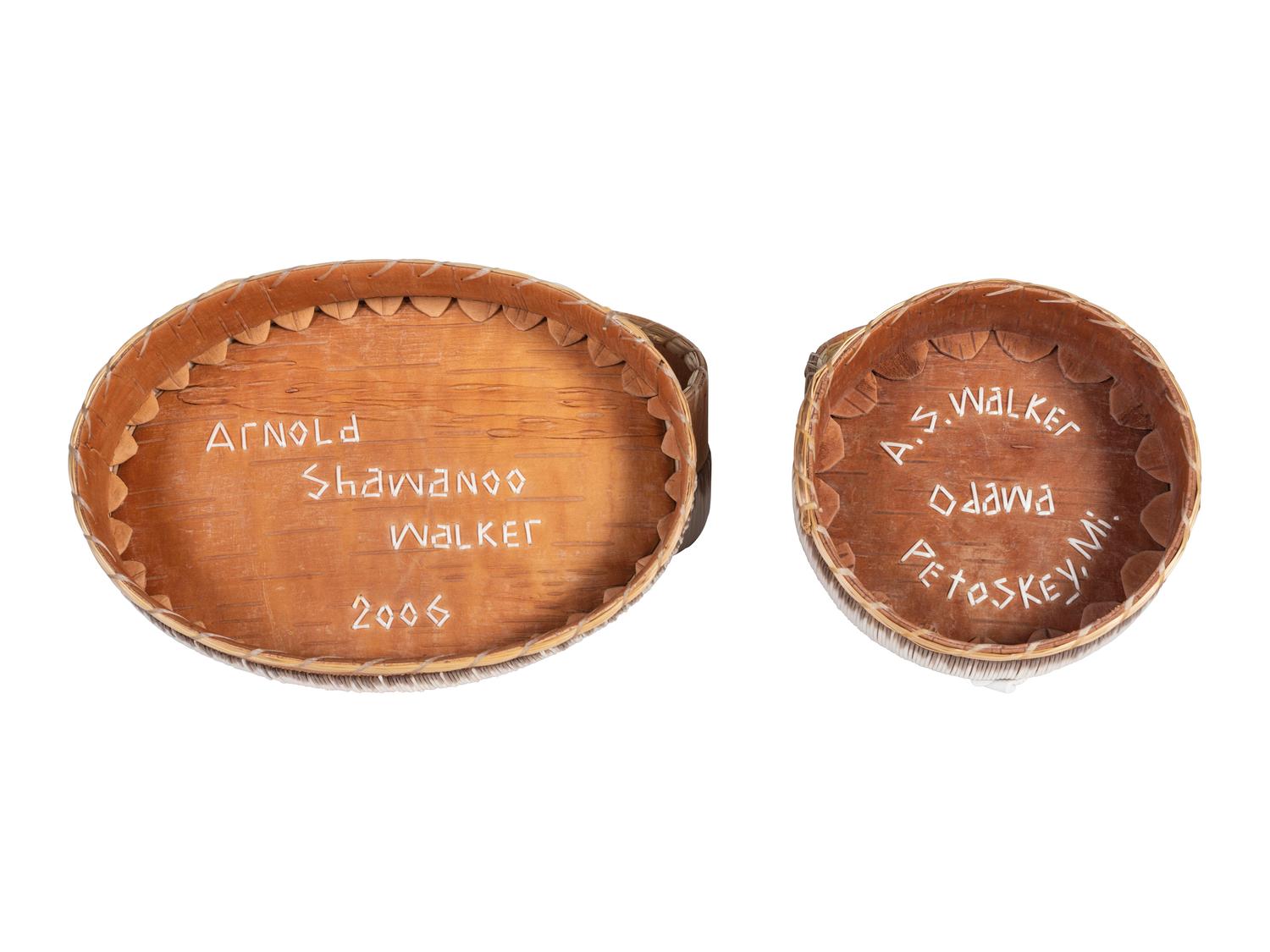 Quilled Birchbark Boxes