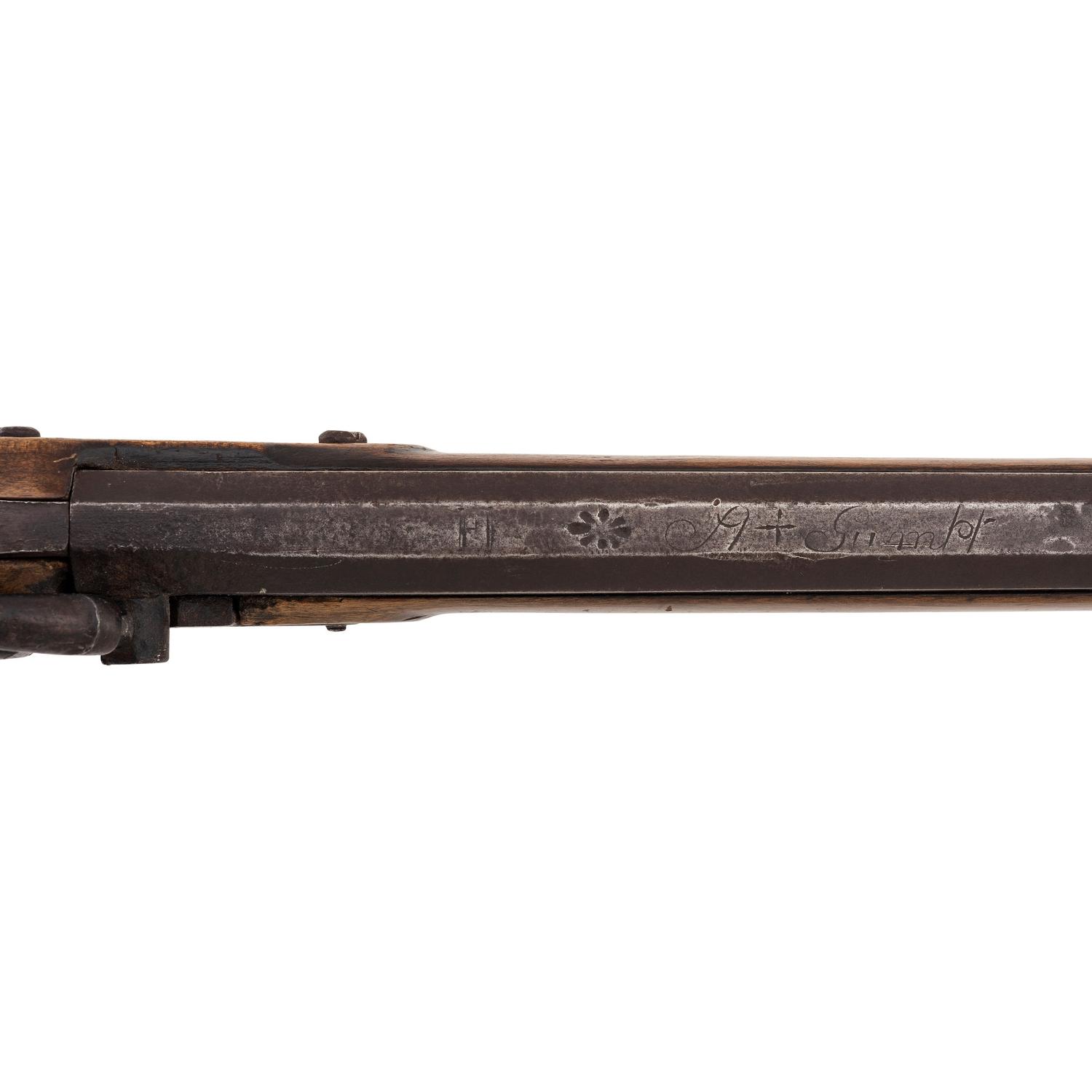 Percussion Indian Trade Rifle by A. Gumph