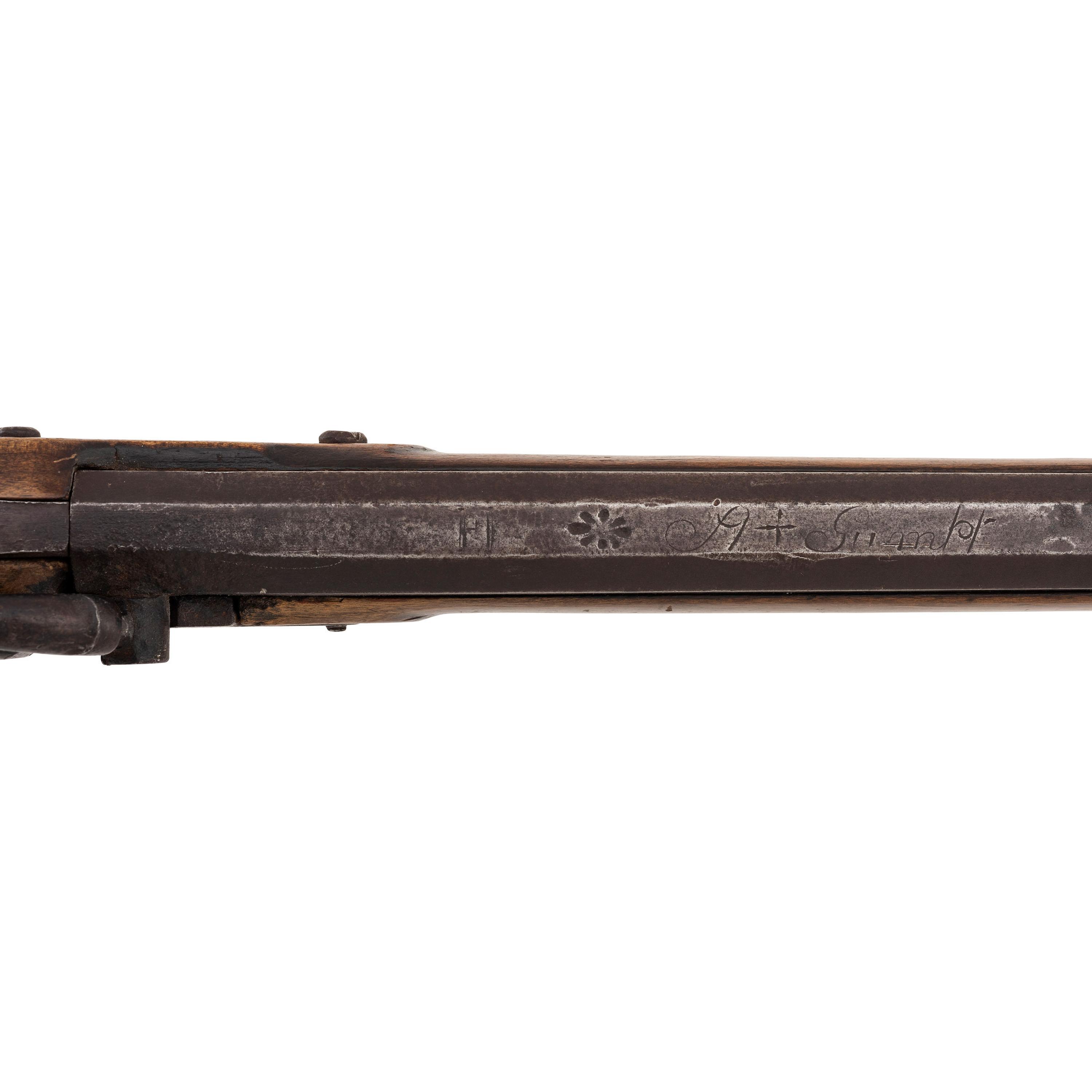 Percussion Indian Trade Rifle by A. Gumph