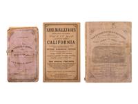 [MAPS] - [WESTERN EXPANSION]. A railway broadside and pocket maps of Hudson River, California, and Iowa.