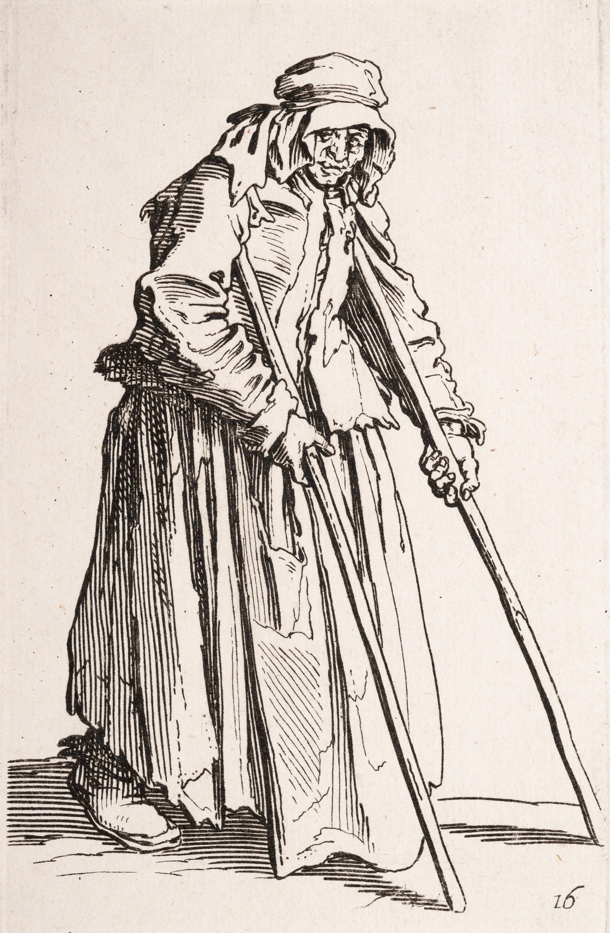 A Group of Five Engravings After Jacques Callot (French, 1592-1635)