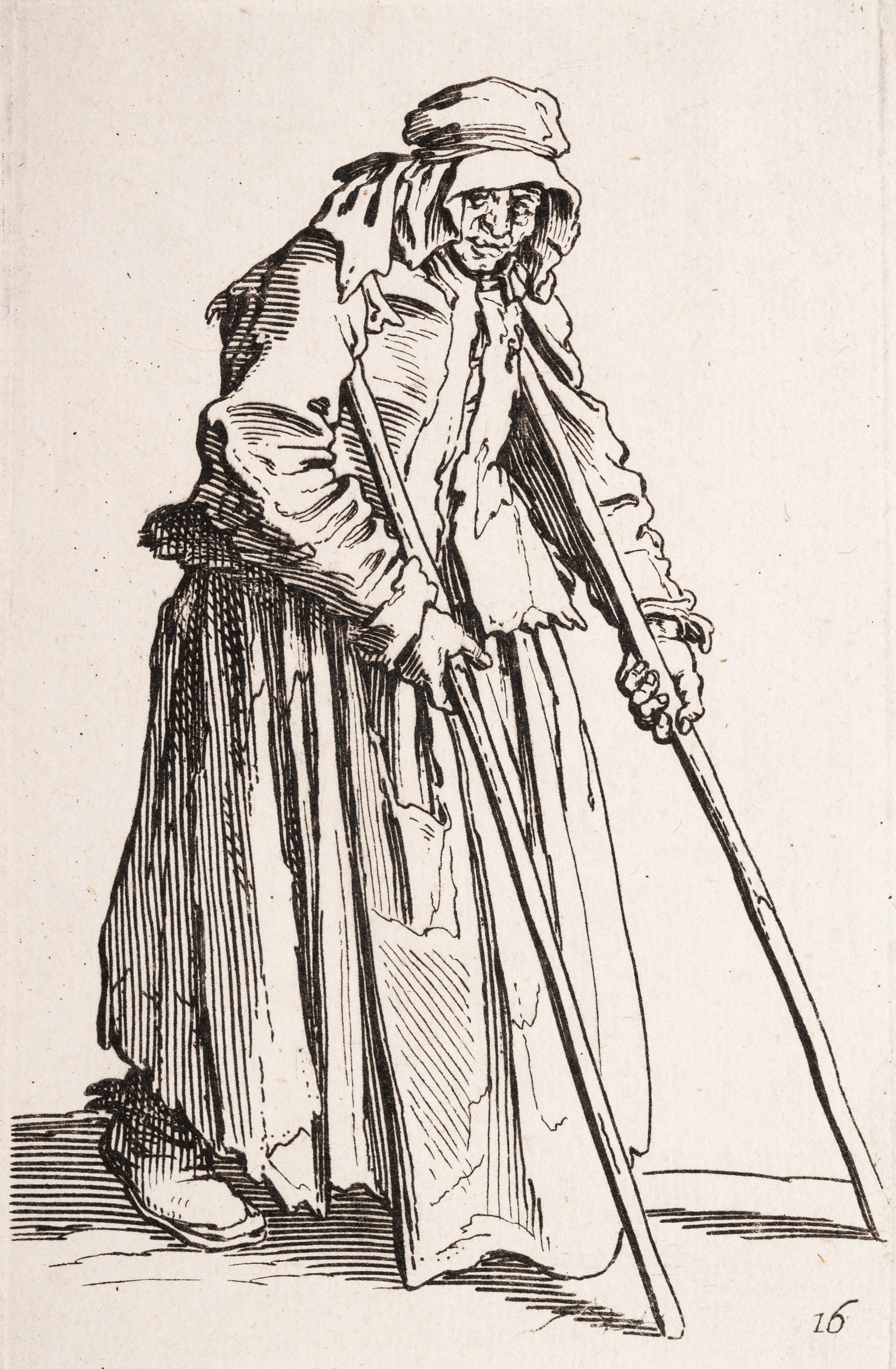A Group of Five Engravings After Jacques Callot (French, 1592-1635)